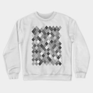 Harlequin Black and White Crewneck Sweatshirt